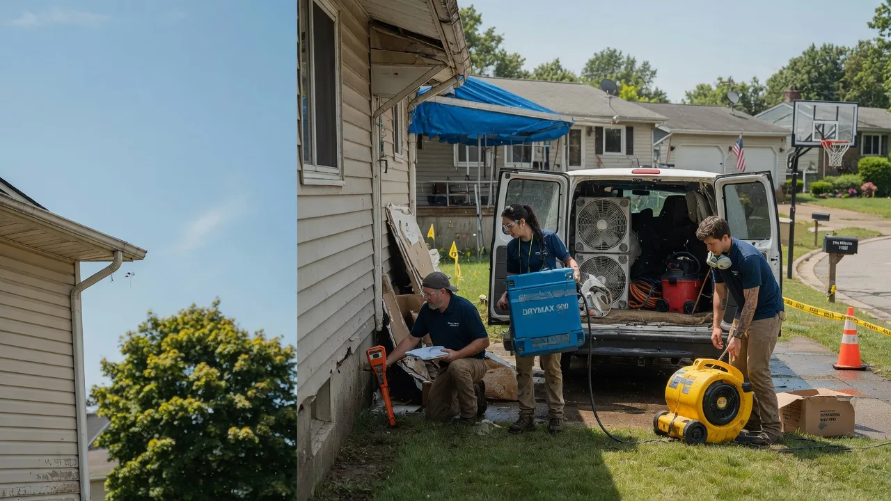 Ceiling Leak Cleanup in Palmyra, PA near me
