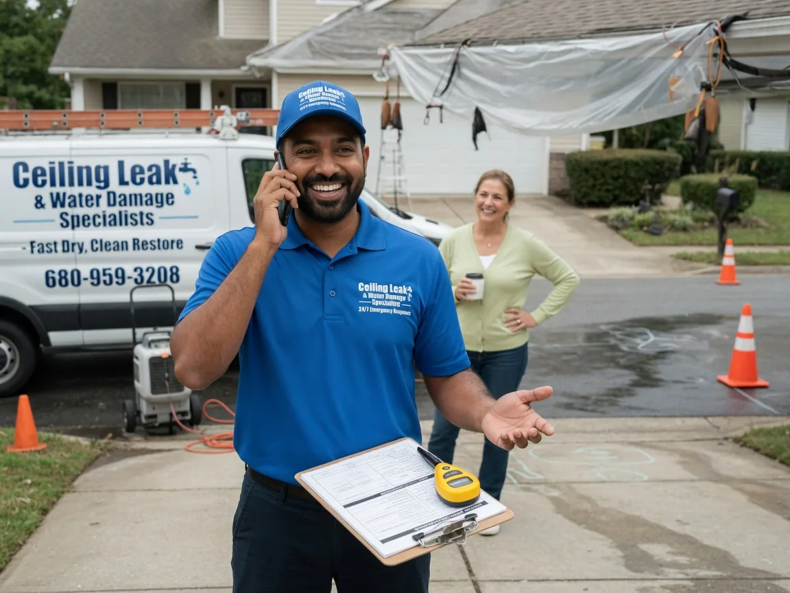 Ceiling Leak Cleanup Palmyra, PA FAQs